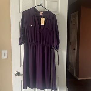 Women’s belted dress brand new with tags